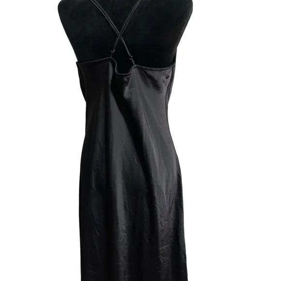 EUC Women's Banana Republic Black Dress Size M - Picture 3 of 7